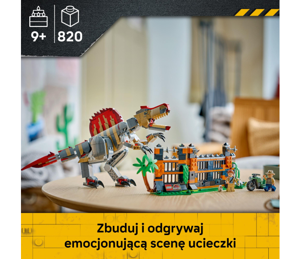 LEGO JURASSIC WORLD 77982 Ucieczka spinozaura - 1547438 - zdjęcie 5